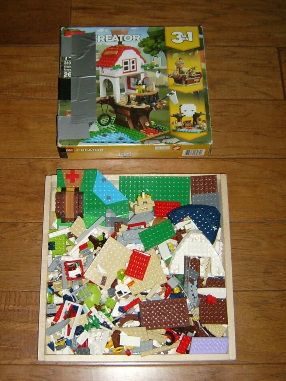 LEGO 31078 Creator Treehouse Treasures 3 in 1 Set, GUC